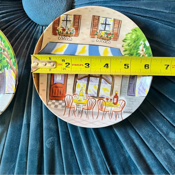 Avon Collectors Plate French Market Cafe Collection Bistro 6" Decorative Plates - Picture 5 of 11